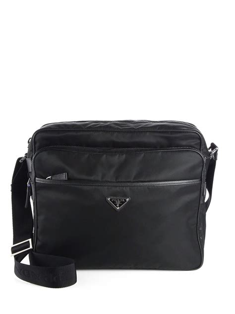 prada men messenger bag|prada nylon messenger bag vintage.